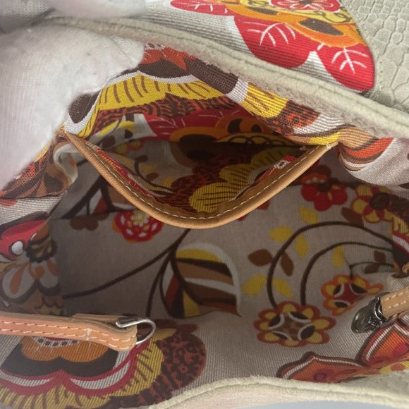 Aphròs Capri Python Print Suede Small Hobo Bag - Picture 11 of 12